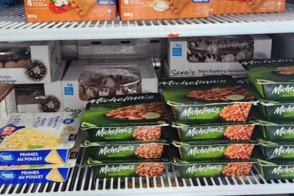 Ready to eat frozen food